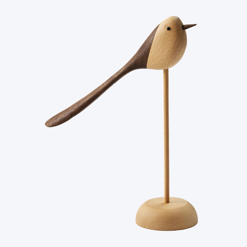 디자이너 오브제 Woody Shoehorn Bird type01